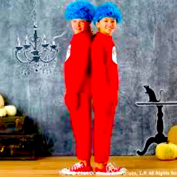 COPY - 🔥FLEECE POTTERY BARN THING 2 COVETED COLLECTORS COSTUME w/ PBK WIG INC… - Picture 3 of 8